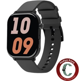 Resim Inteya HiWatch Talk 2 Amoled Ekran Silikon Kayışlı Akıllı Saat (Android ve IOS Uyumlu ) 