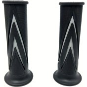 Resim Dream011 Motorcycle Atv İçin Kaymaz Çift Renk Ok Desenli Gri Tutma Kolu Kapağı Tüm Modellere Uygun 