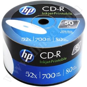 Resim Elif Asya Ceyiz Tekstil Hp CD-R 700MB-80min Printable 50li Shrink 