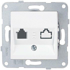 Resim Viko Karre - Meridian Data Priz Jacsız - Çerçevesiz 