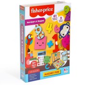 Resim FP 13411 Fisher Price Baby Puzzle Numbers Shapes -KS Puzzle 