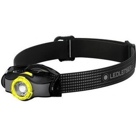 Resim Ledlenser Mh3 Black/Yellow Kafa Feneri Siyah 