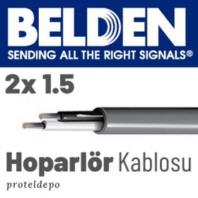 Resim BELDEN 2x1.5 Hoparlör Kablosu, 8471 