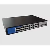 Resim HiKOKI - Hitachi Hiitachi HT2421FNG 24+2+1 2up Uyumlu 1gigabit 350W Poe Switch 