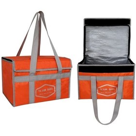 Resim Termbag Katlanabilir 36 Litre Termal Termos Çanta Turuncu 