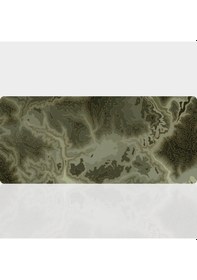 Resim 90x40 Cm Oyuncu Gaming Mouse Pad Kaymaz Kauçuk Taban Fare Altlığı Xxl Mousepad Topo Serisi 03 