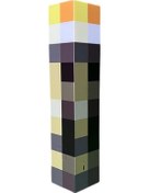 Resim Led Mcers Gece Lambası Usb Şarj Edilebilir Başucu Lambası Mine-craft Lambası Qd 