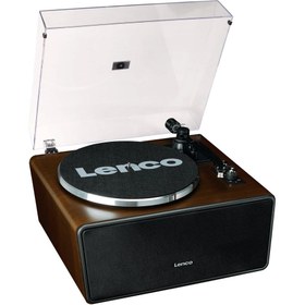 Resim Lenco LS-470WA Ahşap Dahili hoparlörlü ve Bluetoothlu Pikap Plak Çalar 