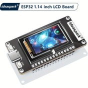 Resim İdealSpark® ESP32 Geliştirme Aracı Entegre 2.9 cm ST7789 135x240 TFT LCD Ekran, WiFi+BL Kablosuz Modül, CH340 Sürücü USB Type-C Arduino Micropython için 