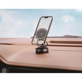 Resim Xo C177 Vakumlu Manyetik Araç Telefon Tutucu 360 Döner, Ayarlanabilir Güçlü Vantuzlu Stand 