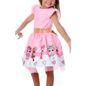 Resim Eylül Elif Butik Eylul Elif Butik Lol Bebek Kız Elbise 