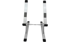 Resim River Kaliteli Tok Alüminyum Dizüstü Bilgisayar Notebook Standı Yüksekliği Ayarlanabilir 30CM Maksimum Yükseklik Stand Taşınabilir Yükseltici MacBook Uyumlu Tüm Dizüstü Bilgisayar 10-16 Inç N8 