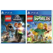 Resim Warner Bros Lego Jurassic World + Lego Worlds Ps4 Oyun 