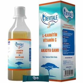 Resim Devitale Splus L-Karnitin & Vitamin C İçeren Sıvı Takviye Edici Gıda 500 ml 