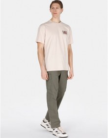 Resim Colin's Colins Comfort Fit Yuvarlak Yaka Düz Erkek Bej Kısa Kol Tişört Cl1073272 Q1.v1 Beı Bej 