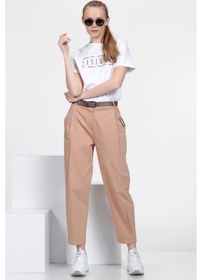 Resim Straight Pantolon Vizon 