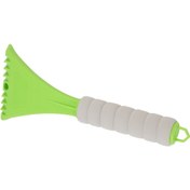 Resim Springsun Pp Ve Eva Köpük Tutamaklı Araç Camı Kar ıcı - Kavisli Tasarım, Kaymaz Tutuş, Camı Korumak, Yeşil Renk 