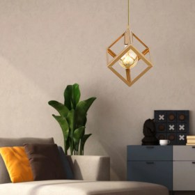 Resim Apliqa Cup Tekli Eskitme Boyalı Modern Sarkıt Mutfak Salon Sarkıt Avize 