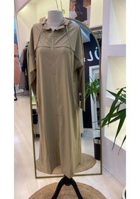 Resim İnvee Kapşonlu Kap 6830 Camal Camal Camel 