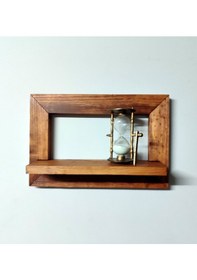 Resim Bfd Shop Çerçeveli Duvar Rafı 20x30cm Ceviz 