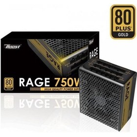 Resim Powerboost 750w 80+ Gold Rage Bst-atx750g Tam Modüler Power Supply-126578 