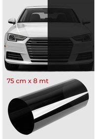 Resim Cam Filmi Siyah Amerikan Çizilmez Koyu ton 75 cm x 8 metre 