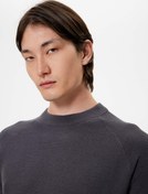 Resim Bisiklet Yaka Kazak Triko Basic Uzun Kollu Pamuklu 