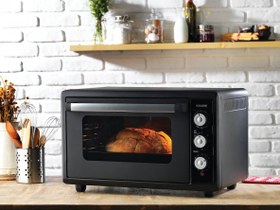 Resim Schafer Backofen (Çift Cam) Siyah 50 LT Maxı Fırın 