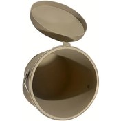 Resim Honeybeeshop Shaohua Kayısı Evrensel Araba İç Aksesuarları Kolçak Depolama Kutusu Çöp Kova 