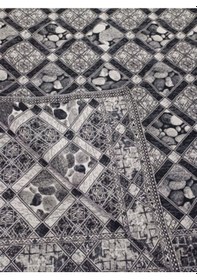 Resim Savan Dokuma Halı Örtüsü 9m² 240 340 Kale Siyah2 Diğer 