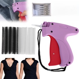 Resim Hızlı Giyim Bağlayıcı, Hızlı Etiketleme İçin Giyim Etiketleme Tabancası, 5 İğne ve 1000 Barb ile Birlikte Gelir, Perakende Asılı Fiyat Kumaş Giyim Etiketleri İçin Uygun. 