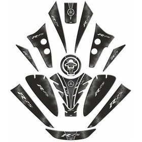 Resim Gogo Tank Pad Set 002 Yamaha R25 2019-2024 