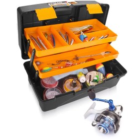 Resim KardemHome 21" Raflı Balıkçı Çantası 