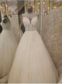 Resim BY SD MY DREAM İncili helen A kesim gelinlik 