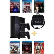 Resim Playstation 4 Fat - 1 Tb +Yenilenmiş + 2. Ps4 Kol + Consolex Çanta + 10 Dijital Oyun 