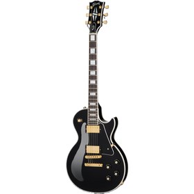 Resim Gibson '70s Les Paul Custom Elektro Gitar (Ebony) 