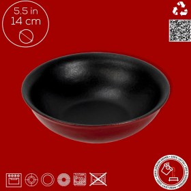 Resim Lava Döküm Yuvarlak Çorba Kasesi ÇAP(Ø)14CM. 