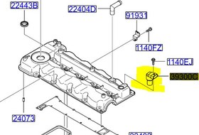 Resim Kia Cerato-Picanto Eksantrik Pozisyon Sensörü Orjinal | 393002A000 