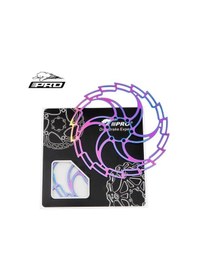 Resim Pro 180 Mm Bukalemun Rotor Bisiklet Disk Fren Rotoru 160mm 6 Vida Mtb Ultra Hafif Rainbow Rotor 