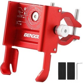 Resim Neevoyu Alüminyum Bisiklet Telefon Tutucu, Motor, Elektrikli Scooter İçin Navigasyon Ve İletişim Stantı, Kırmızı Temel Model Kırmızı 