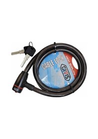 Resim Bisiklet Halat Kilit 15 X 150 Cm Siyah 