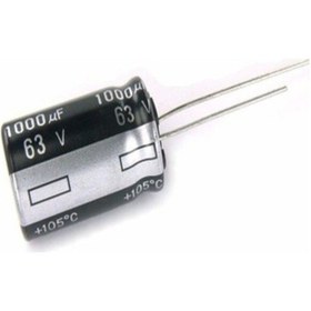 Resim 1000uf 63v Elektrolitik Kondansatör 16x35.5mm 105c 