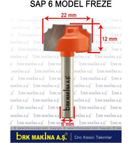 Resim BRK SAP 6 MM MODEL FREZE 
