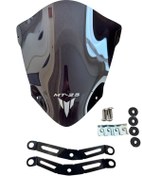 Resim Yamaha Mt-25 2020-2024 Uyumlu Spor Ön Cam Siperlik Füme 