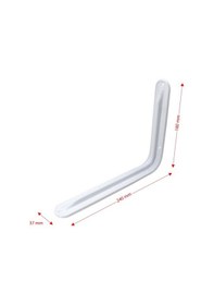 Resim 6403 Lüks Raf Altı Beyaz 8x10 180x240 Mm Beyaz 