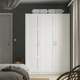 Resim Gardırop kapağı, beyaz, 50x195 cm 