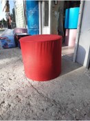 Resim ne-sil home furniture Silinebilir Kumaş Kaplama Yuvarlak Puf 
