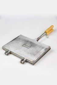 Resim Genel Markalar Alüminyum Pratik Tost Ve Ekmek Isıtma Makinesi İÇİ TEFLON 