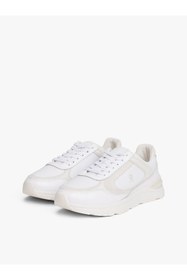 Resim Tommy Hilfiger Leather TH Monogram Cleat Trainers 