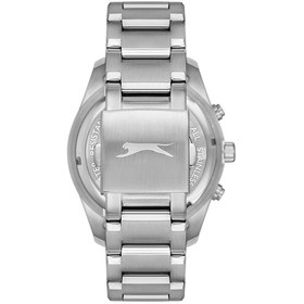 Resim Slazenger Sl.09.2366.2.03 Tüm Fonksiyonları Aktif 10 Atm Suya Dayanıklı Çelik Kordonlu Metalik Renk 